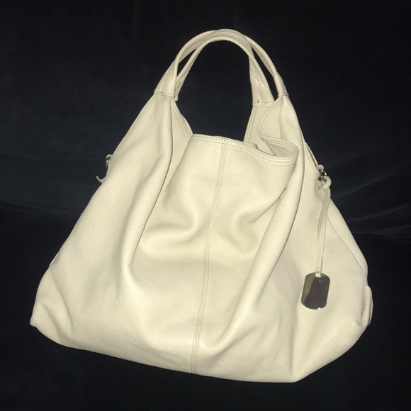 Furla big white leather bag with original dust bag - Picture 3 of 7